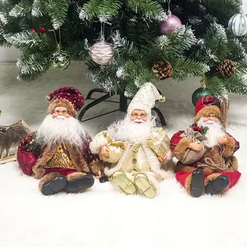 2021 חג המולד בובות הבית קישוטי עץ חג המולד קישוטים חדשניים אייל סנטה שלג חג המולד קישוטים הביתה