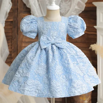 2023 חדש לפעוטות התינוק שמלת נסיכת אופנה שמלות עבור ילדים ילדה יום הולדת ערב המפלגה שמלת ילדה בגדים 1-5 שנים