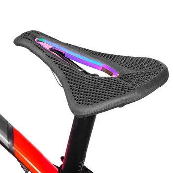 3D קל משקל האוכף נוזלי שרפים חלת דבש אופניים סופר רך כרית MTB כביש רכיבה על אופניים מירוץ Dropshipping