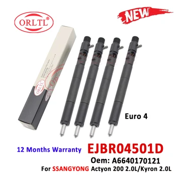 ORLTL חדש EJBR04501D דלק מזרק זרבובית A6640170121 דיזל אוטומטי המרסס 6640170121 4501D עבור Ssangyong Kyron Actyon D20DT