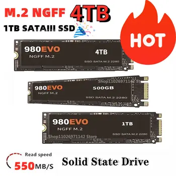 Ssd 1tb SSD M2 NGFF 500GB 980 EVO Plus 4TB פנימי Solid-state Drive 1TB כונן קשיח Hdd. מ. 2-2 טרה-בתים נייד Sata Hd המקורי