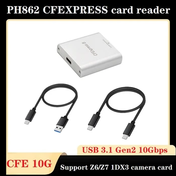 USB3.1 GEN 2 10Gbps מהירות גבוהה כרטיס הקורא עם סוג-C-כבל+Type-C ל-C כבלים Z6/Z7 1DX3