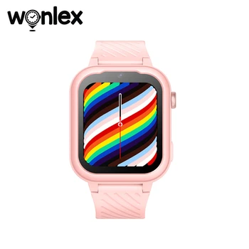 Wonlex השעונים החכמים בני נוער-גיל נערים אופנה שעון יד חכם 4G KT15Pro Whatsapp5.0 ילדים נגן מוסיקה כיף התינוק מיקום Tracker