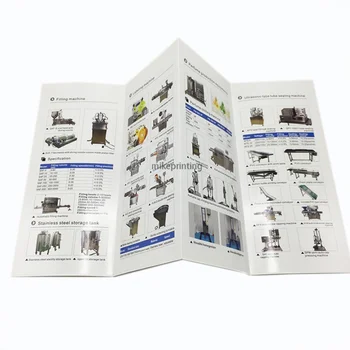 customizd עיצוב מותאם אישית חוברת הדפסת עלון עלון עלון הדפסה מחיר זול ספר הדפסת החוברת