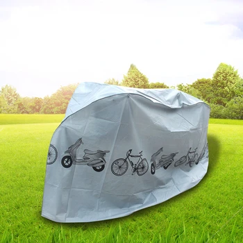 אופניים כיסוי אופני הרים אופנוע גשם הוכחה כיסוי אבק פוליאסטר כיסוי מכונית אופניים גשם הוכחה לכסות במעיל הרכב