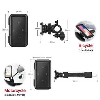 אופניים מחזיק טלפון ניווט הר סוגר את הטלפון החכם תמיכה אופניים/אופנוע רכיבה על אופניים לעמוד בחלק