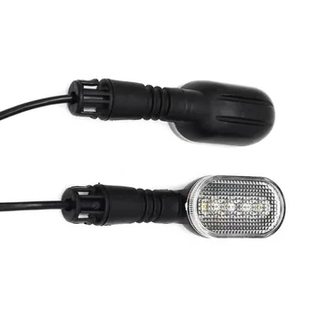 באיכות גבוהה וקל לשימוש זוג Ebike אור אופניים חשמליים 36V-72V קל לשימוש Ebike פנס אחורי מתלה המנורה