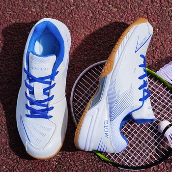 בדמינטון חדש נעלי גברים, נשים, אימון כדורעף נעלי גברים גודל גדול 36-48 נעלי טניס אנטי להחליק שולחן טניס נעלי ספורט X86