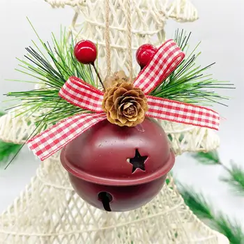 חמצון-עמיד פעמוני חג המולד חג המולד חגיגי עץ תלוי בל קישוטים בסדר אומנות הביתה החג