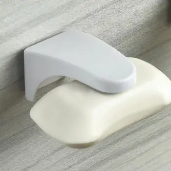 מגנטי מחזיק סבון קיר רכוב הגבהה לשירותים מגנטי סבונים בעל דבק עצמי תלוי אחסון מדף לנקז מיכל