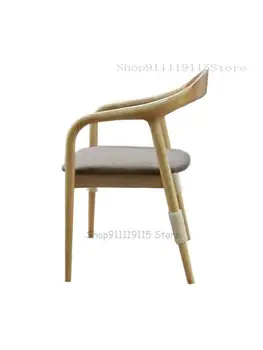 מותאם אישית מעצב הכיסא לאחור נורדי מעץ מלא פשוט הירושימה קנדי כיסא כורסה האוכל כיסא חדש בסגנון סיני כורסה