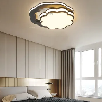 נורדי LED תאורה פנימית גופי תאורה מנורות סלון מטבח התקרה אור מינימליסטי משק הבית עיצוב מנורת תקרה