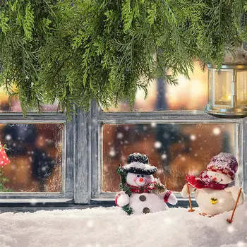 פו סניפים מלאכותי מציאותי ענפי אורן חג המולד קישוט הבית Diy אמנות המלאכותי, מחטי אורן ירוק על זרי