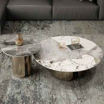 שולחן מבטא איפור האוכל במרכז השולחן נורדי תה השולחן במסדרון Koffietafels הרהיטים בסלון L