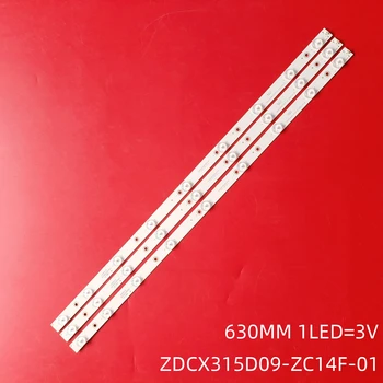 תאורת LED אחורית הרצועה ZDCX315D09-ZC14F-01 303CX315034 לזומי TLE32D190B BBK 32LEM-1005/T2C 32LEM-1010/T2C LED-3230-LED 3238
